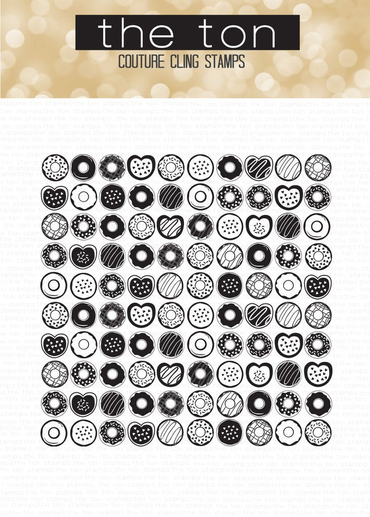 Doughnut Party Cling Background*