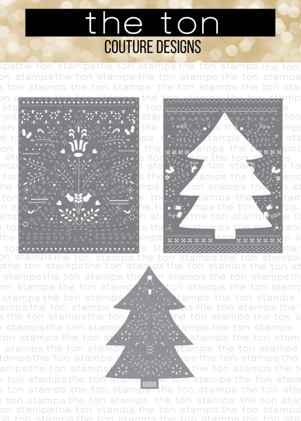 Fancy Folk Tree Layering Coverplate Dies*