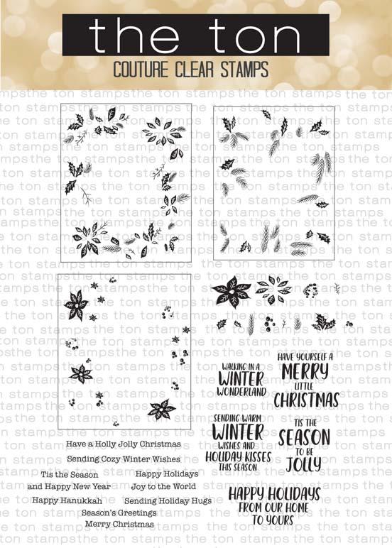 Wonderland Prints Stamps (two 6x8 sets)*