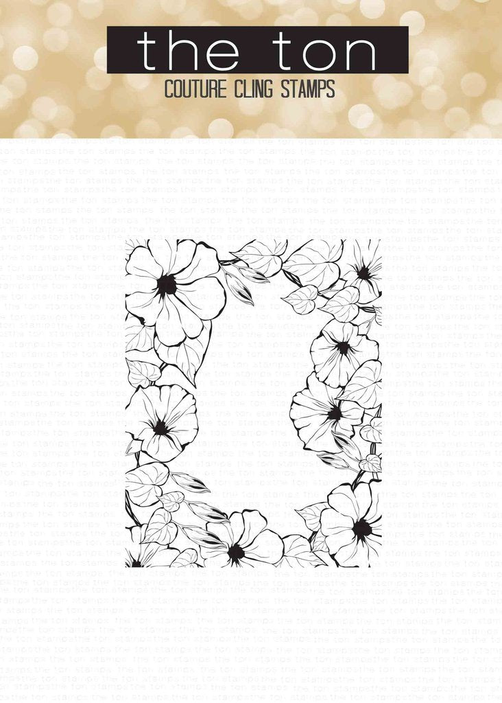 Morning Glory Border Cling Background*