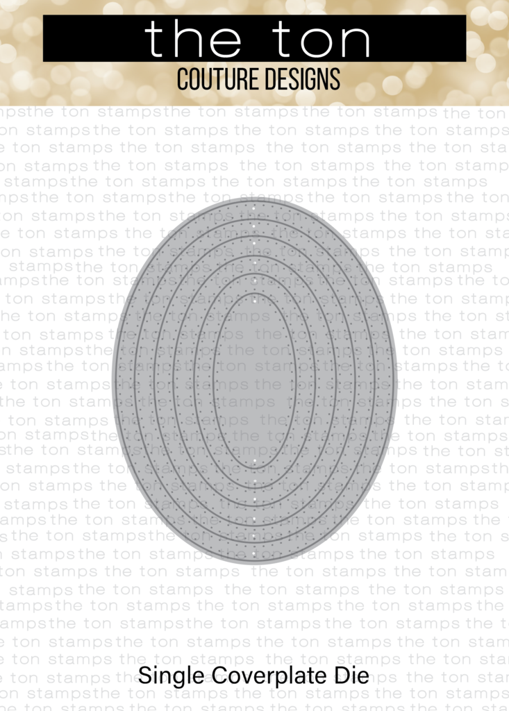 Double Pierced Oval  Coverplate Die*