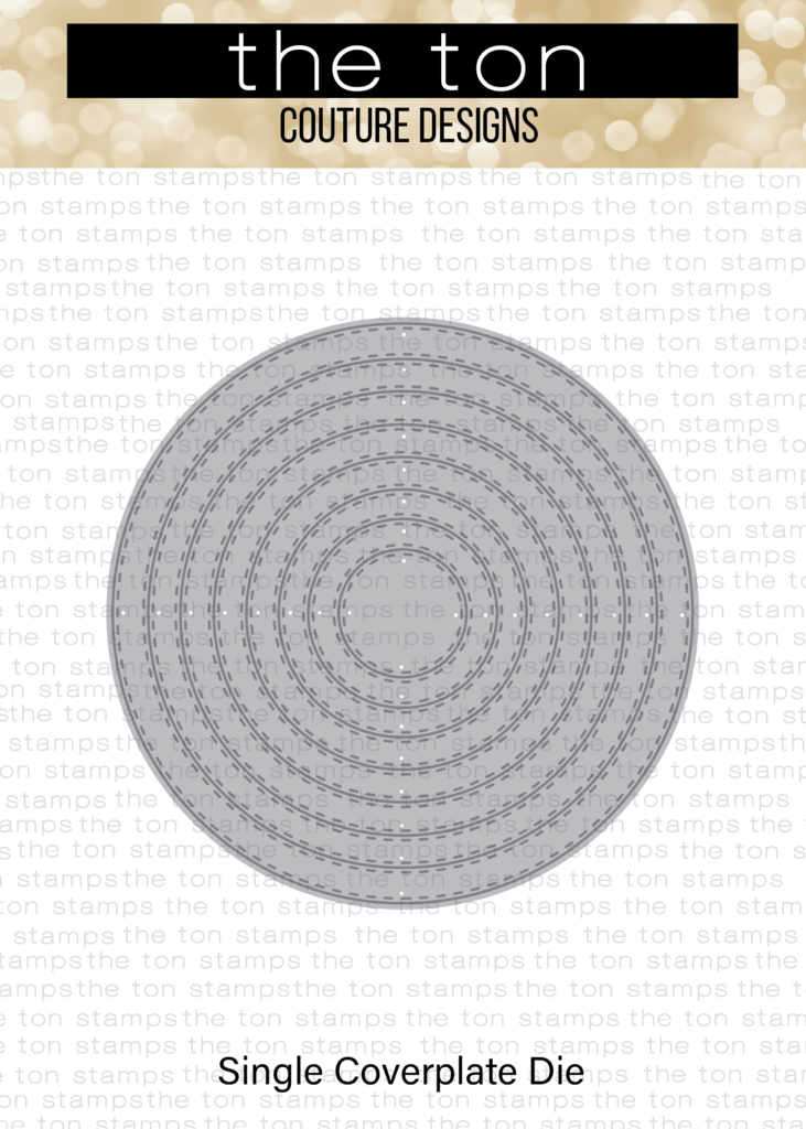 Double Stitched Circle Coverplate Die*