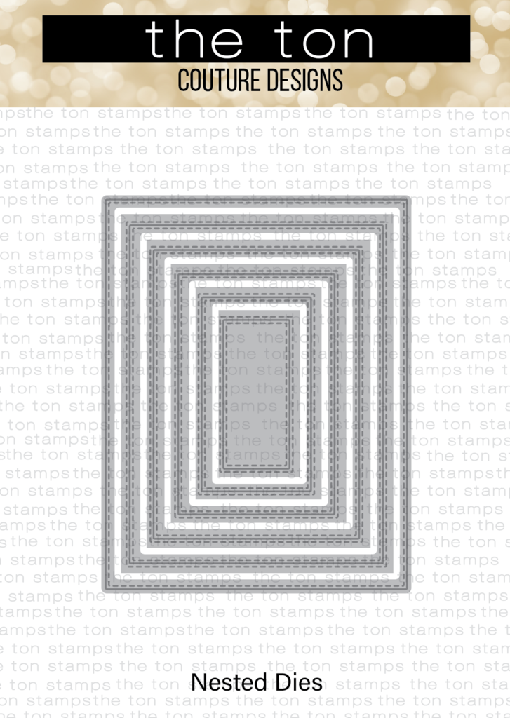 Double Stitched Rectangle A2 Nested Dies*
