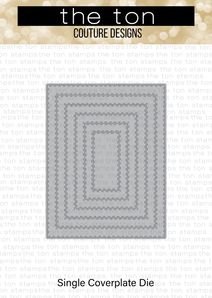 Double Stitched Rectangle A2 Coverplate Die*