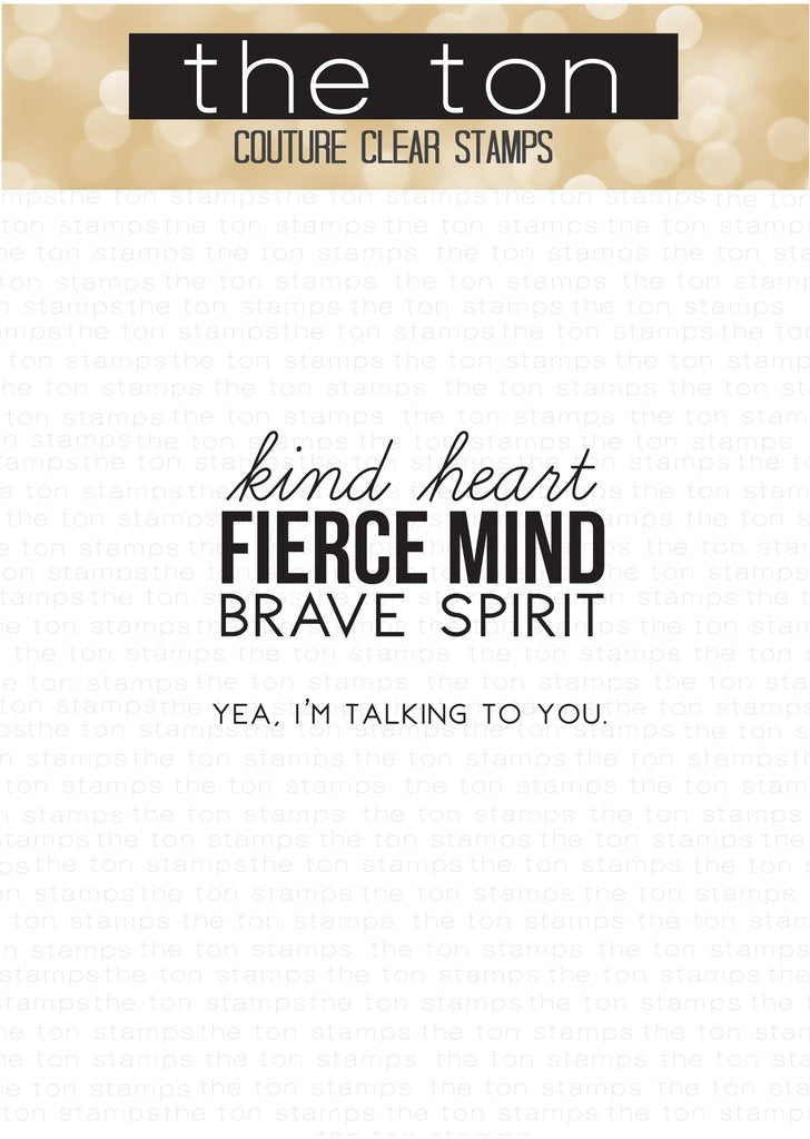 Kind, Fierce and Brave Mini Set*