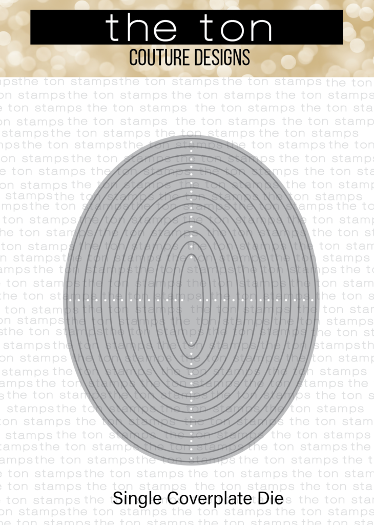 Oval Frame Slim Borders Coverplate Die*