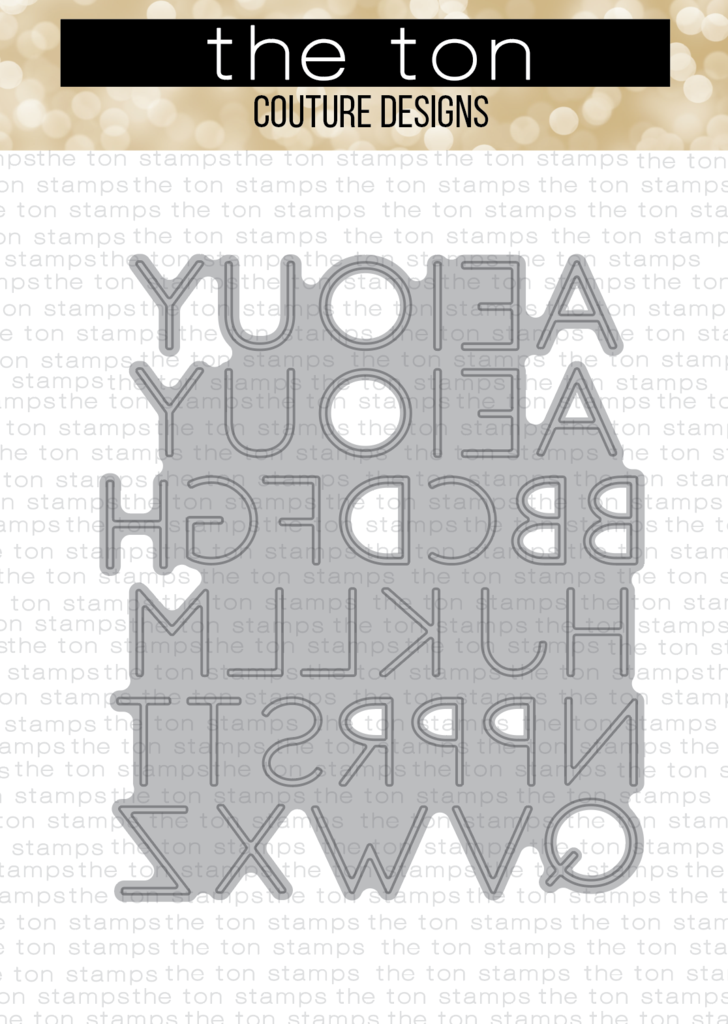 Skinny Alphas Coverplate Die*