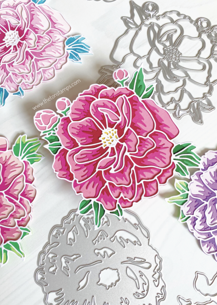 Lovely Peony Layering Dies*