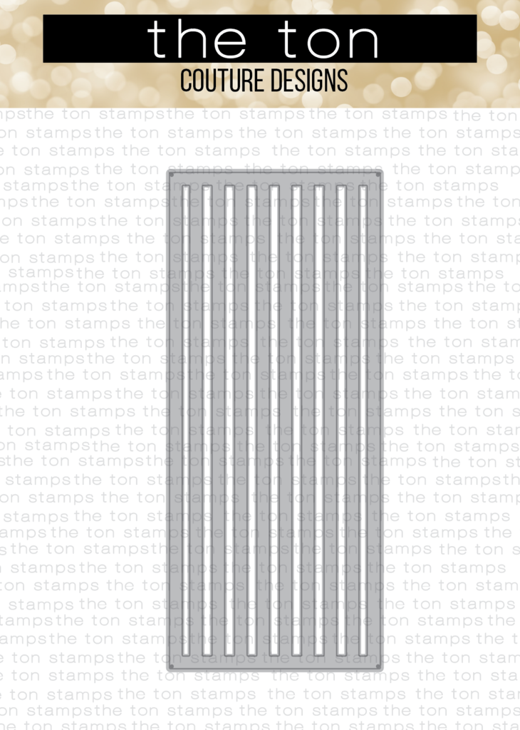 Slimline - Long Stripes Covereplate Die*