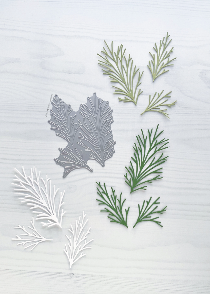 Pine Sprig Cover Die*