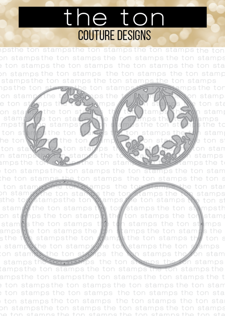 Round Foliage Window Dies*