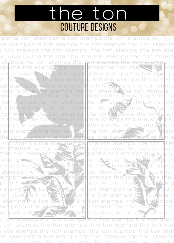 Palm Layering Stencils (4 Stencils)**