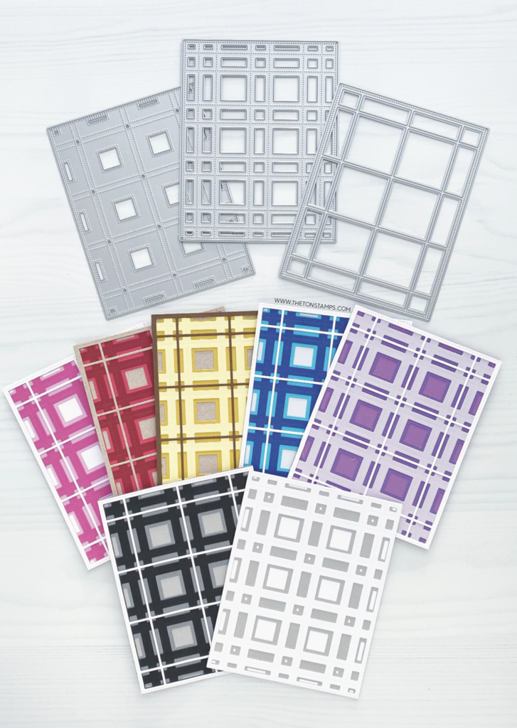 Gingham Plaid Layering Dies*