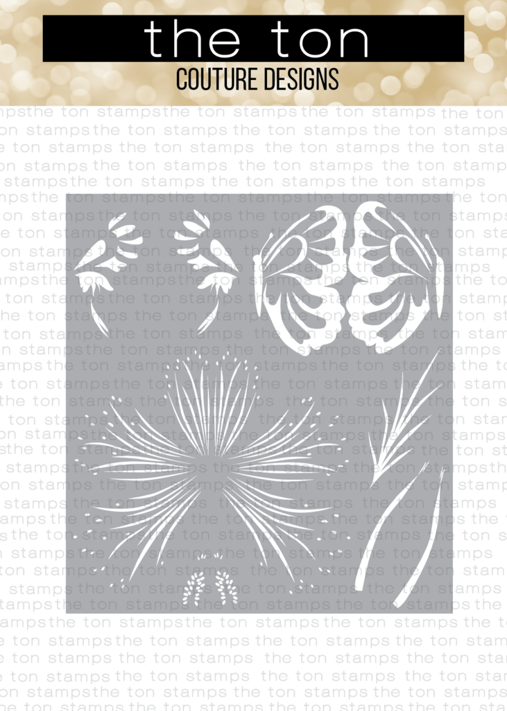 Hibiscus Pop Up Dies COORD. STENCIL*