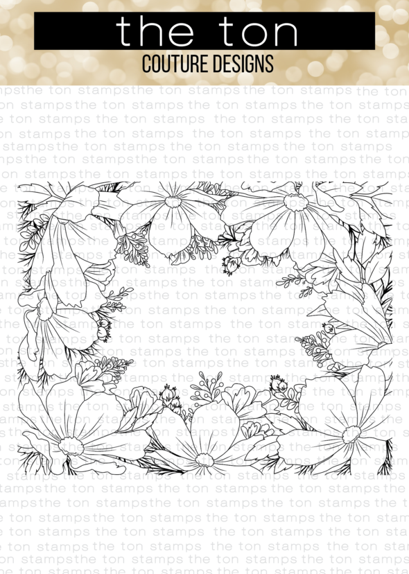 Cosmos Border Cling Background*