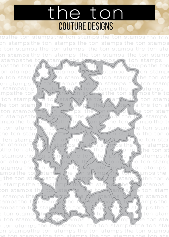 Holiday Floral Coloring Bits Coordinating Die*