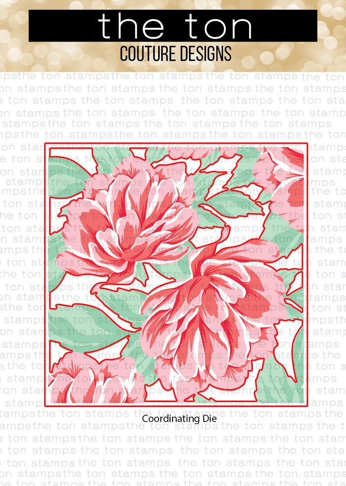 Lush Peonies Layering Coordinating Dies*