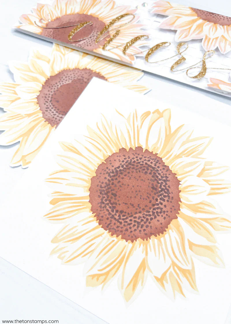 Jumbo Sunflower Layering Stencils*