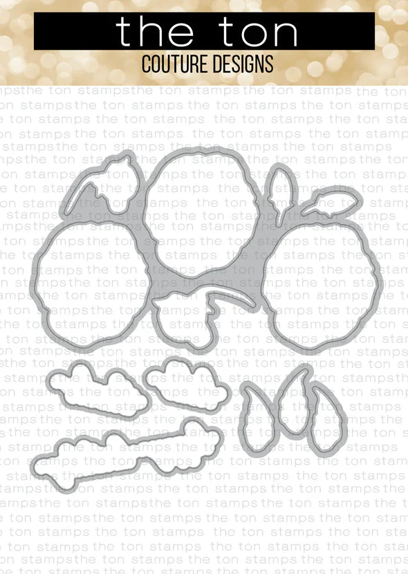 Grouped Fresh Pansies Coordinating Die*