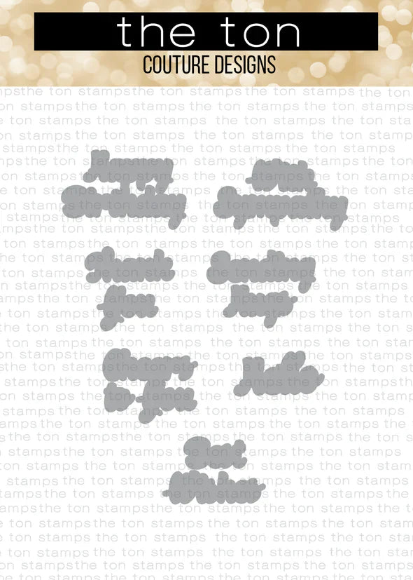 Daily scripty Greetings Coordinating Dies*