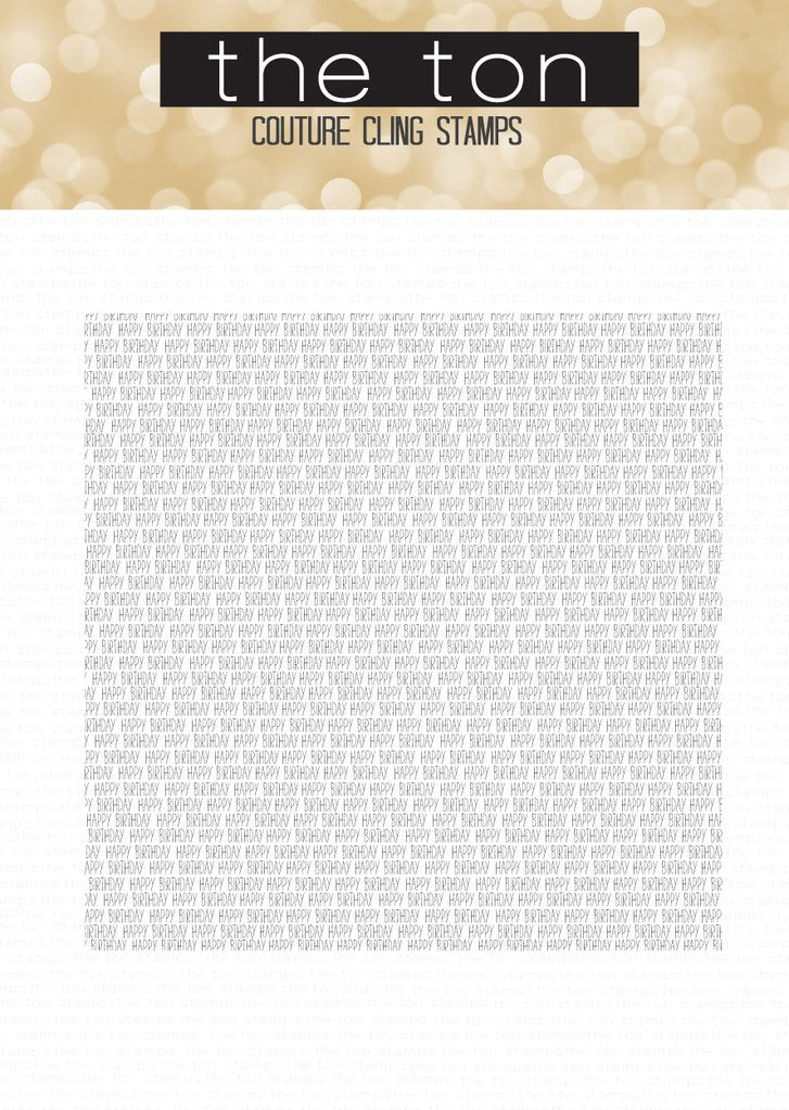 Tiny Birthday Cling Background*